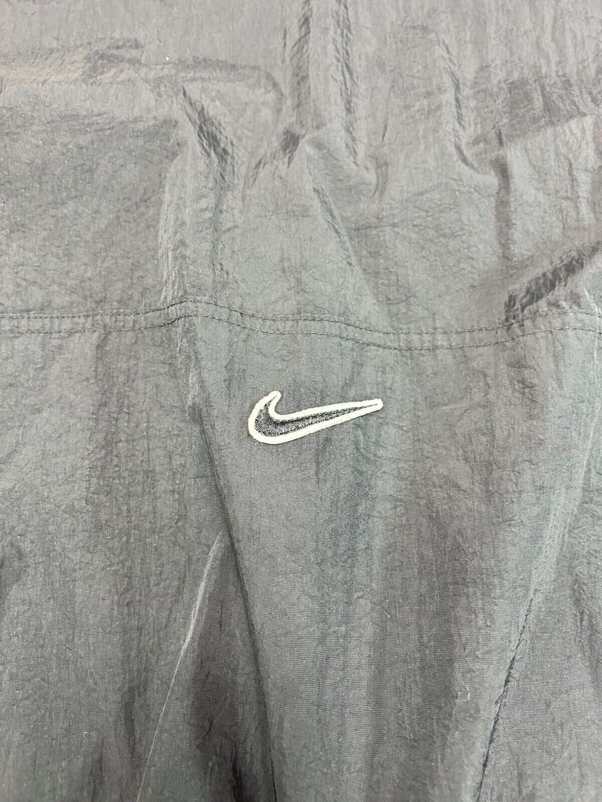 Vintage 90s Nike Embroidered Middle Swoosh Pullover Windbreaker Jacket Size 2XL