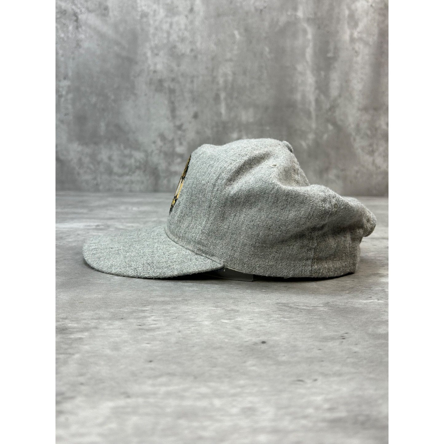 Vintage 90s Michigan Tech University NCAA Embroidered Spellout Snapback Hat OSFA