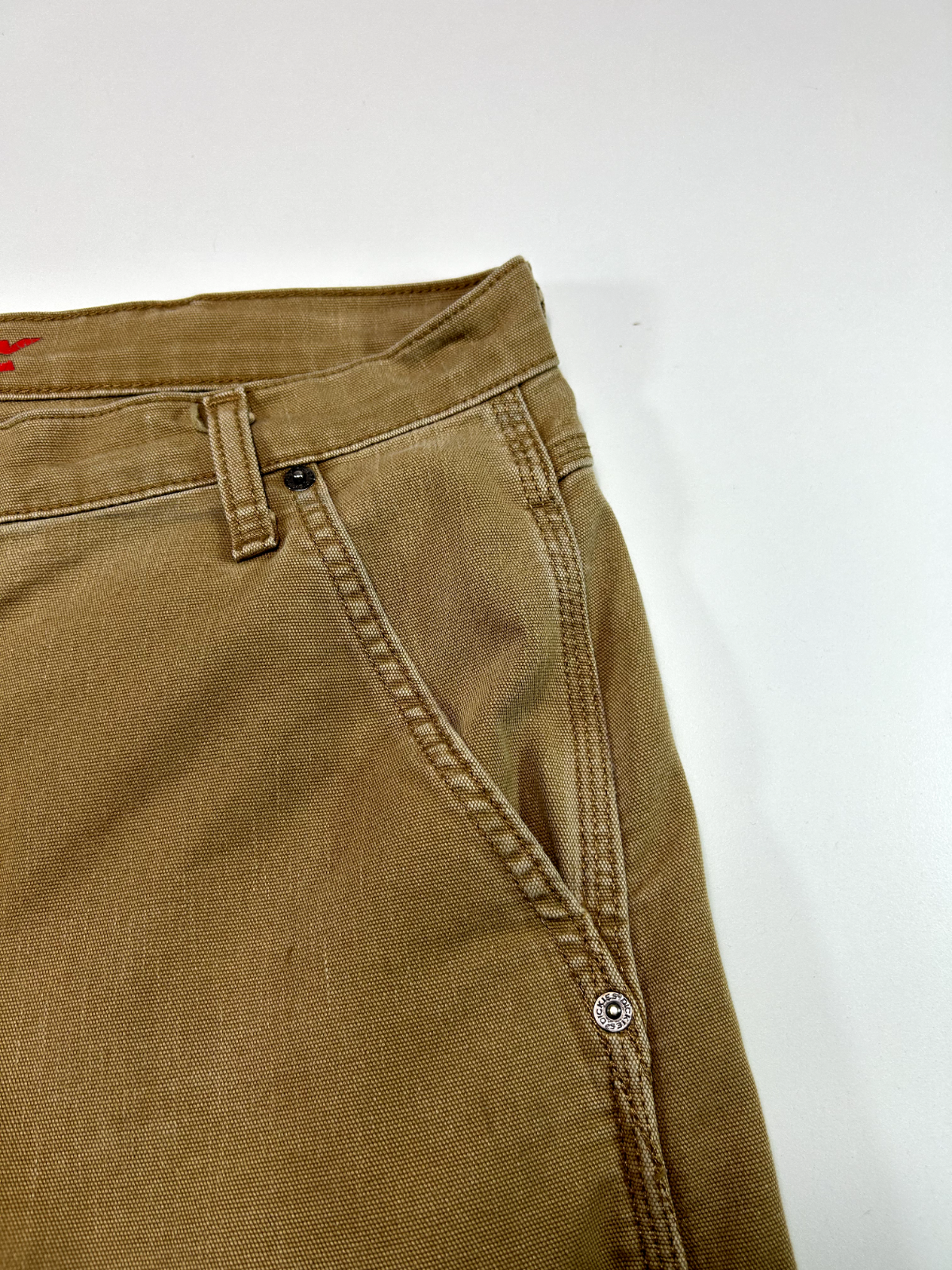 Dickies Flex Canvas Workwear Cargo Pants Size 38 Beige