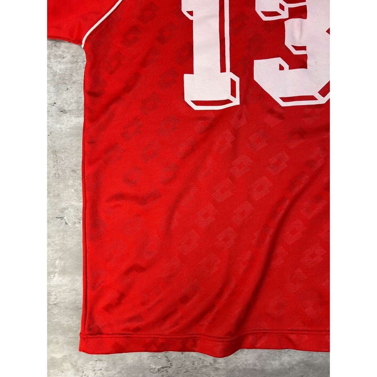 Vintage 80s/90s Lotto European Soccer Tour Collared Jersey Size XL