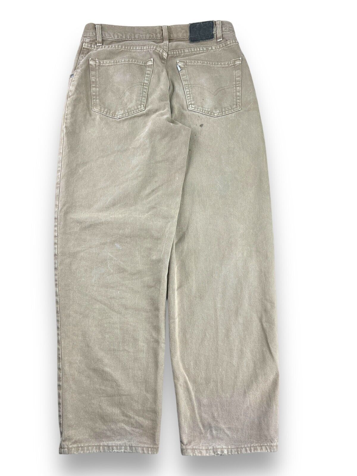 Vintage 90s Levis Silvertab Baggy Khaki Denim Pants Size 34