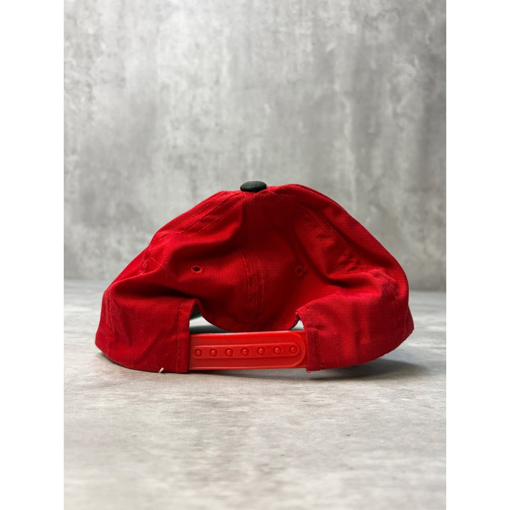 Vintage Wisconsin Badgers NCAA Embroidered Logo YOUTH Snapback Hat OSFA