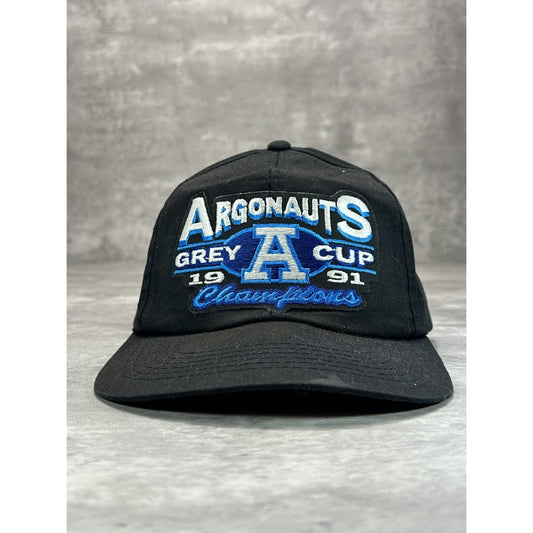 Vintage 1991 Toronto Argonauts CFL Grey Cup Champions Starter Snapback Hat OSFA