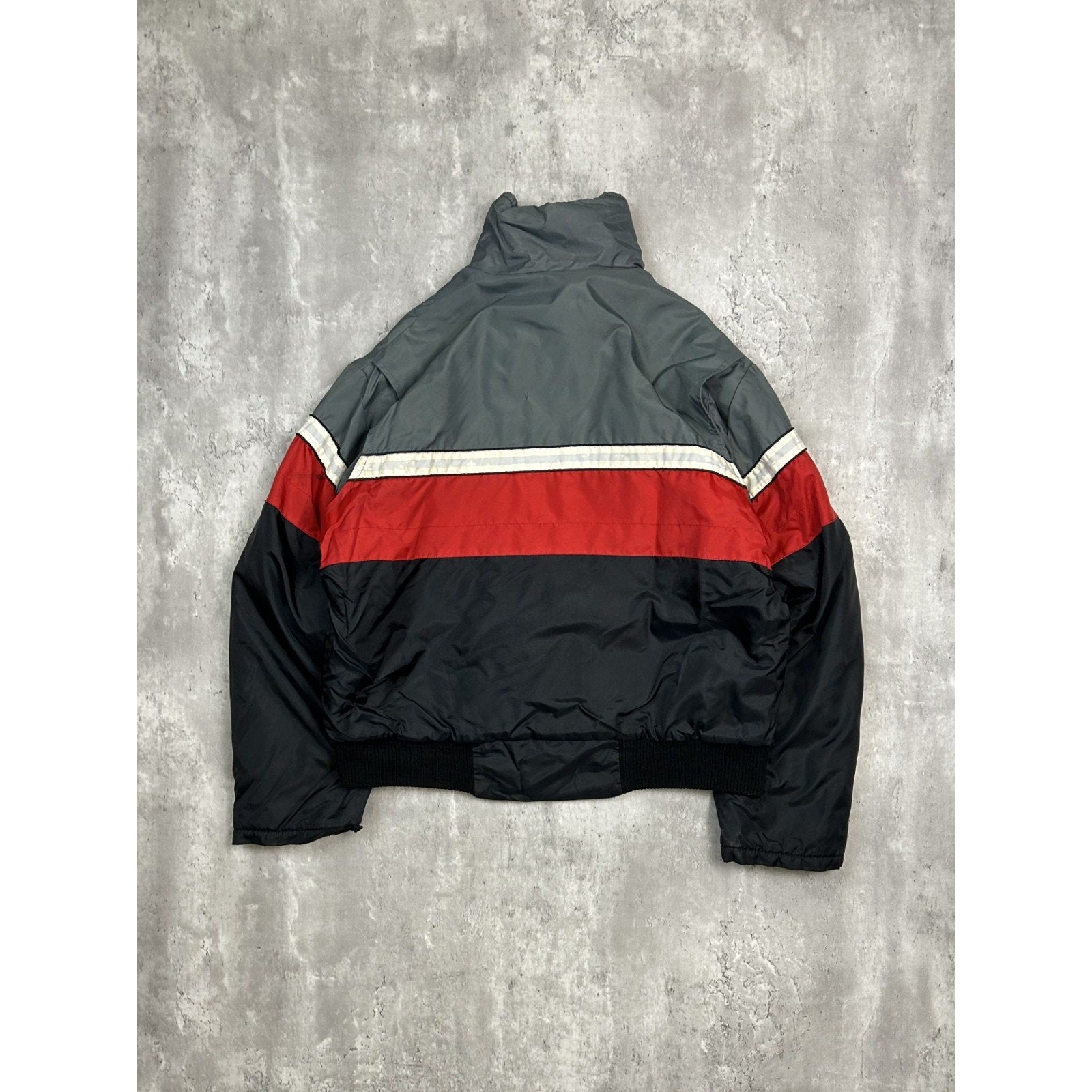 Vintage 90s Polaris Embroidered Logo Full Zip Insulated Jacket Size Large