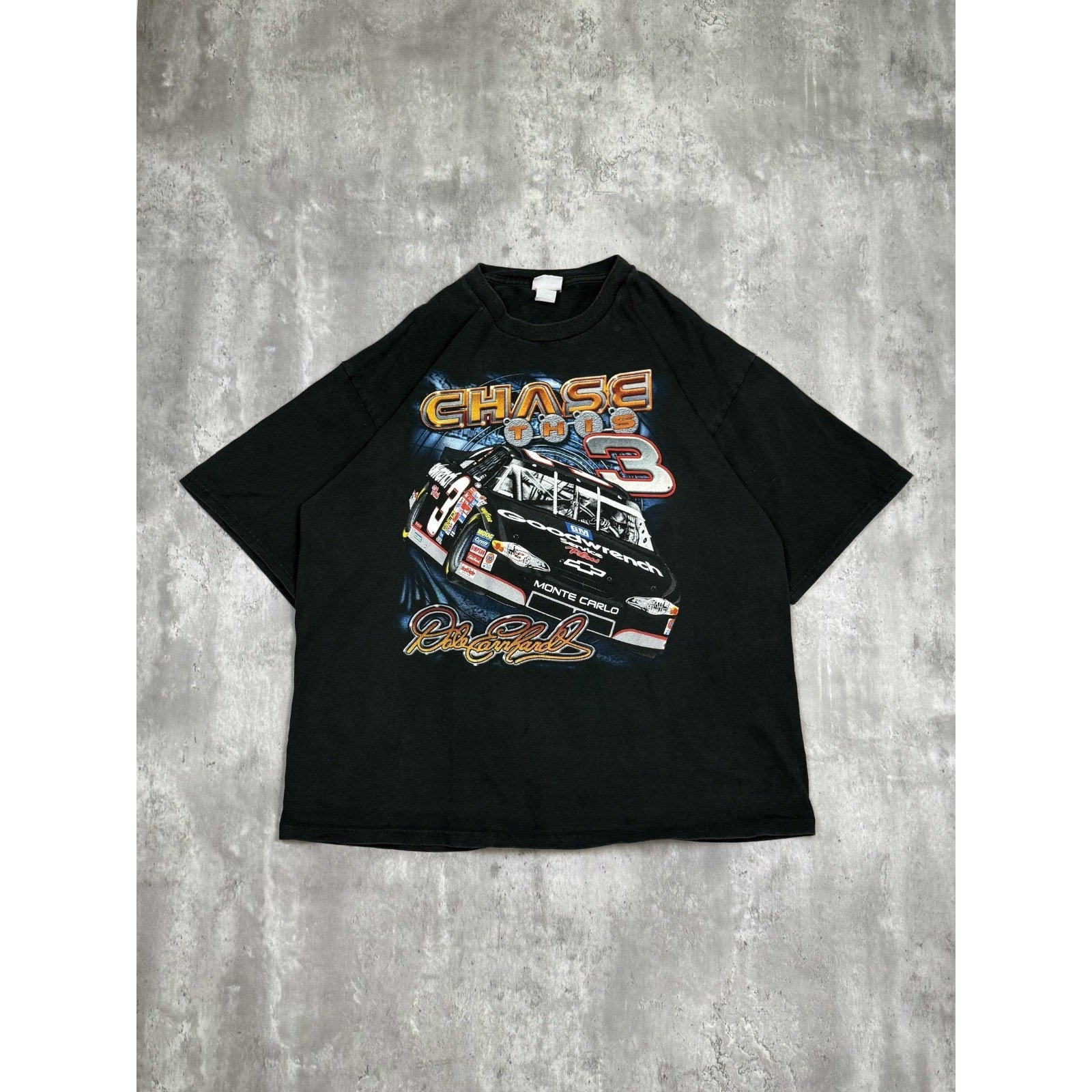 Vintage Dale Earnhardt #3 Nascar Racing Graphic T-Shirt Size 2XL