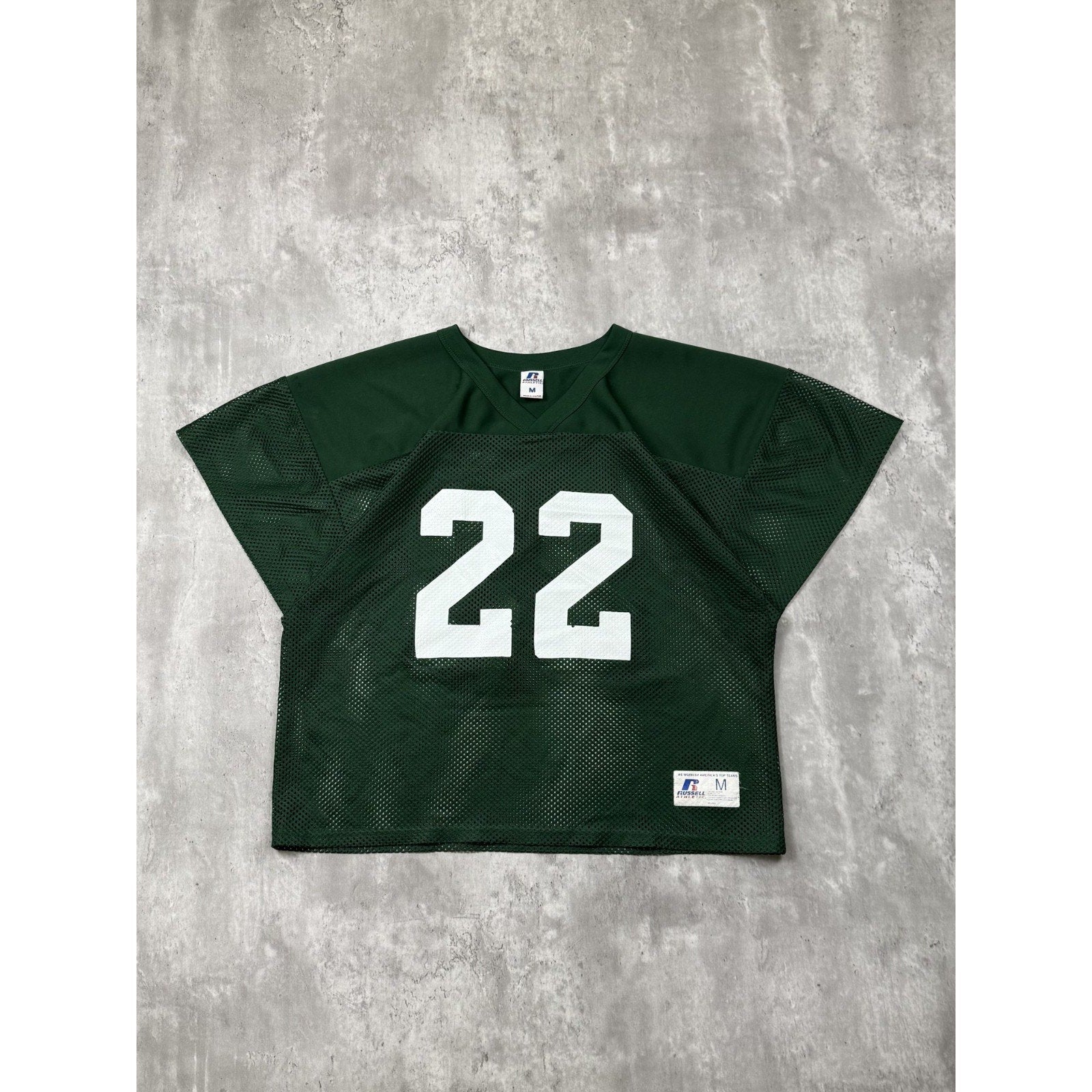 Vintage #22 Russell Athletic Mesh Football Jersey Size Medium