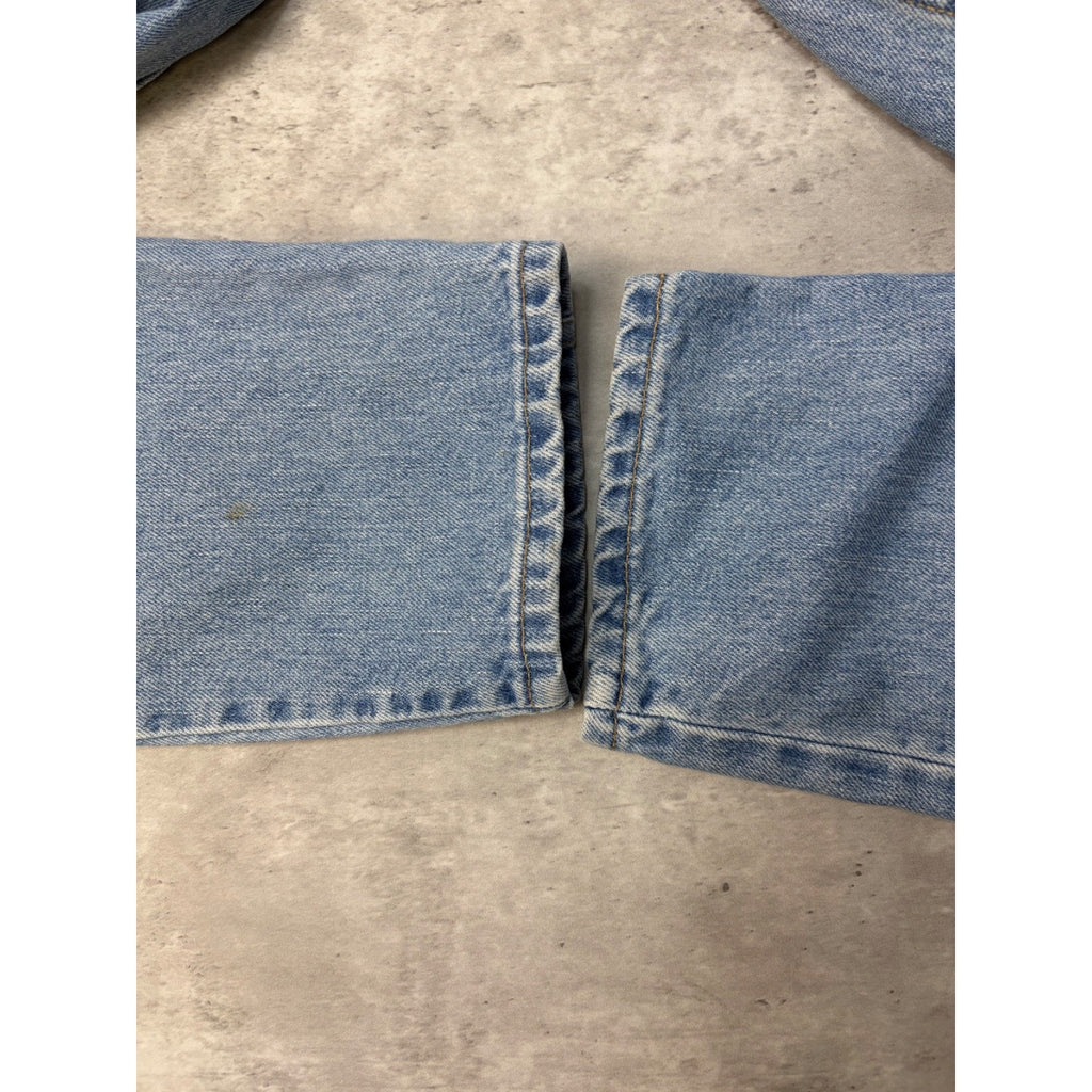 Vintage 90s Levis 550 Red Tab Light Wash Denim Pants Size 30