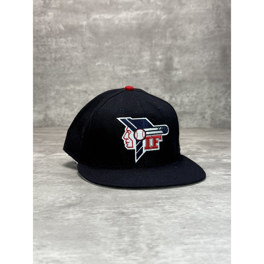 Vintage Idaho Falls Braves Pioneer League Embroidered Baseball Fitted Hat OSFA