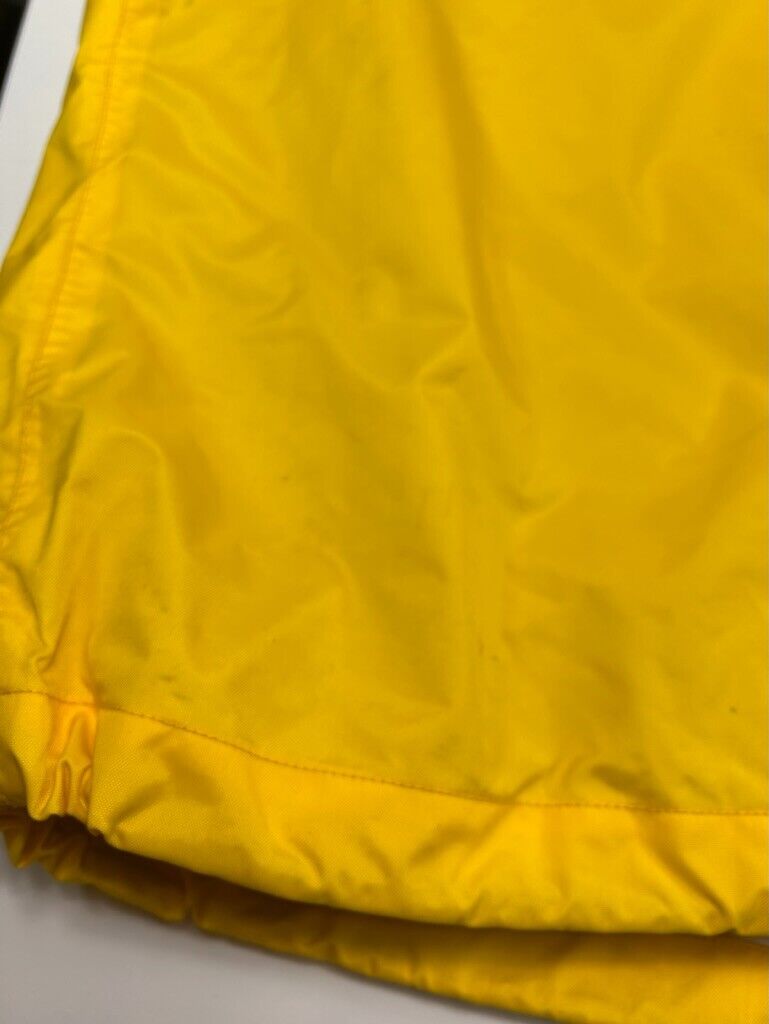 Vintage 80s Patagonia Nylon Pull Over Windbreaker Jacket Size XL Yellow