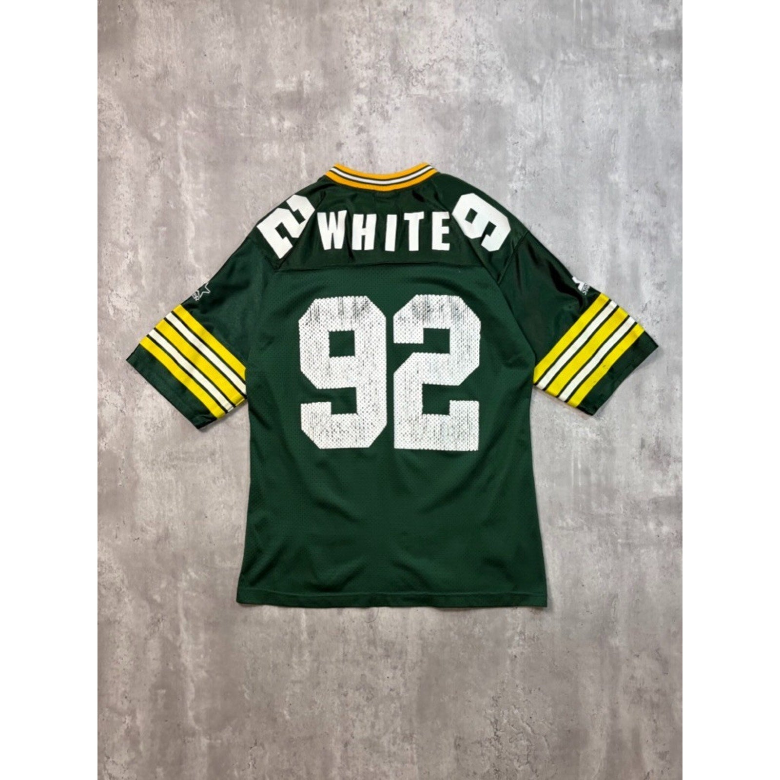 Vintage 1995 Reggie White #92 Green Bay Packers NFL Football Jersey Size Medium