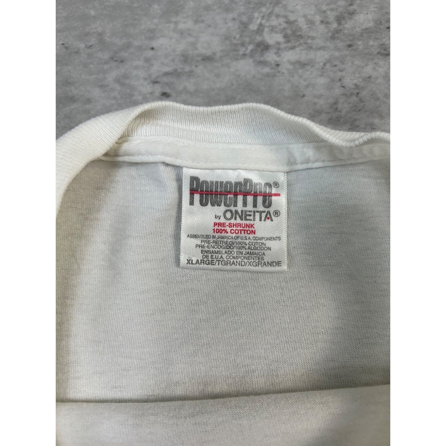 Vintage 1996 Earth Day Nature Animal Graphic T-Shirt Size XL White