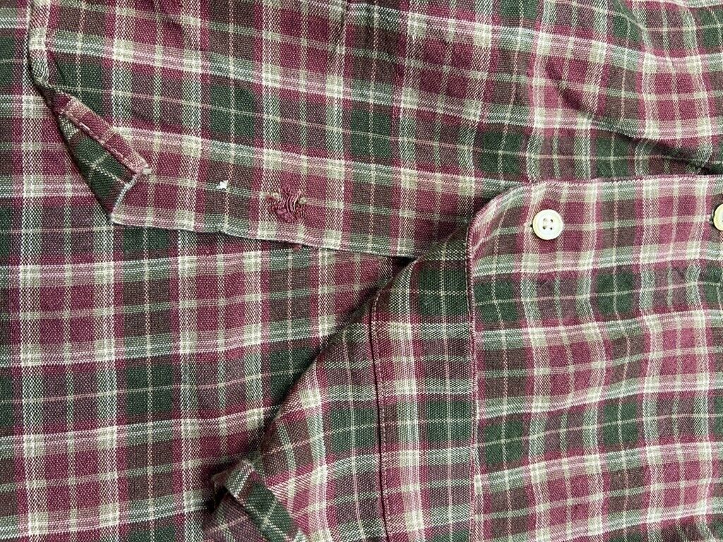 Vintage 90s Gap Plaid Flannel Earth Tone Button Up Shirt Size Large