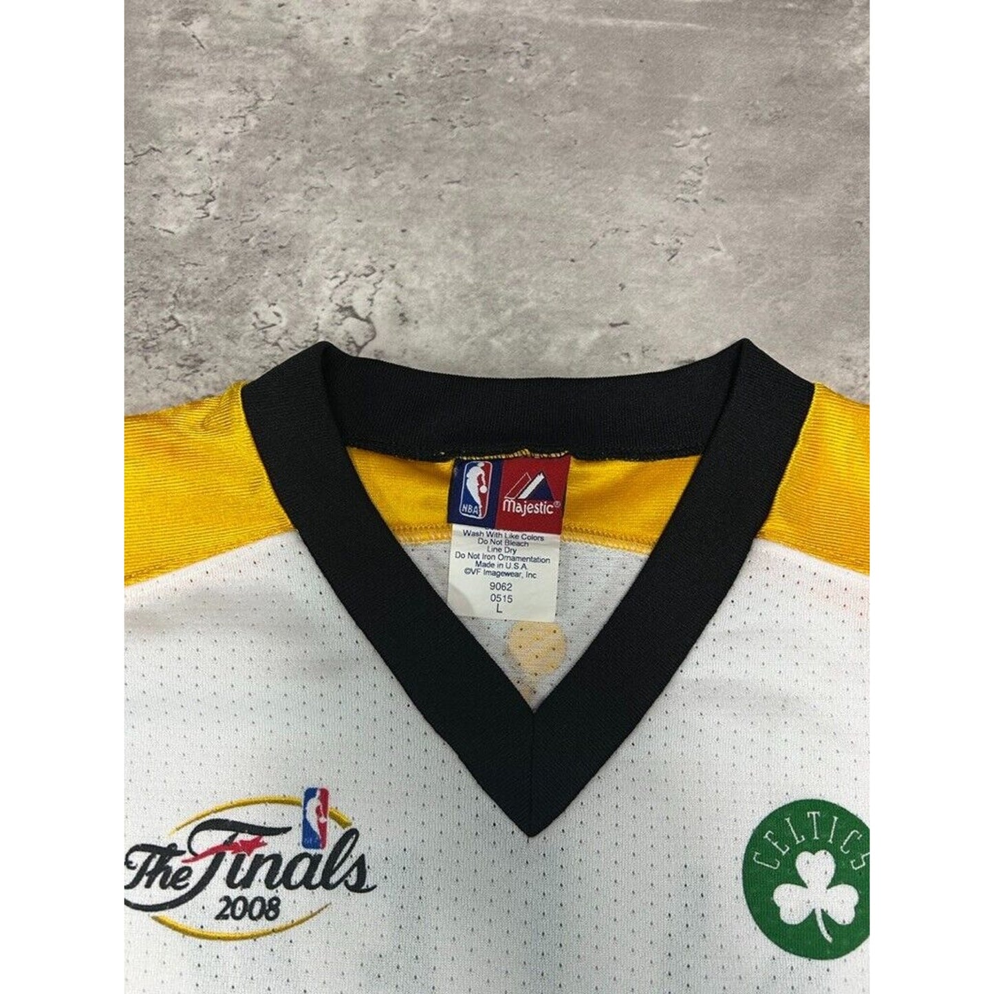 Ray Allen #20 Boston Celtics NBA Finals Majestic Basketball Jersey Size Large