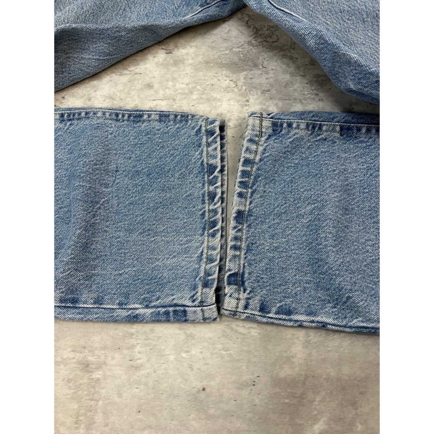 Vintage 90s Lee Regular Fit Light Wash Denim Pants Size 37 Blue