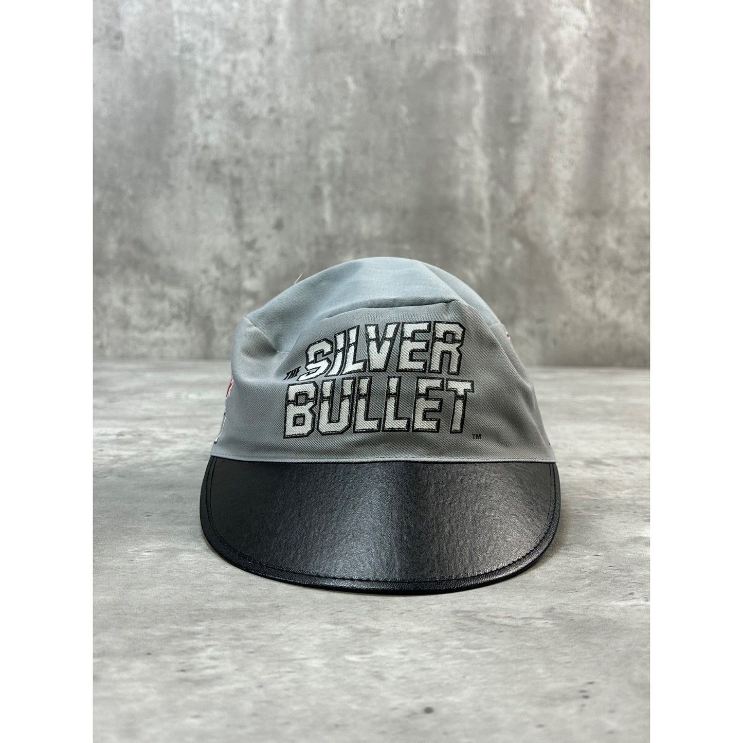 Vintage Coors Light Silver Bullet Graphic Spellout Beer Promo Hat OSFA