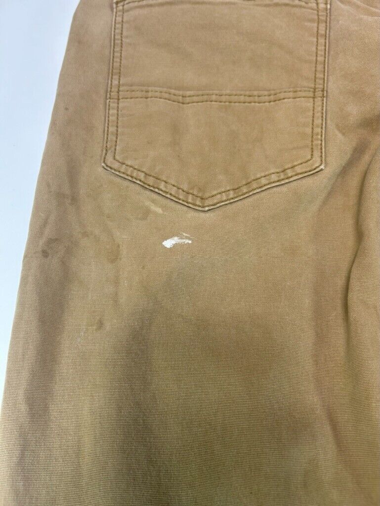 Carhartt Relaxed Fit Canvas Workwear Five Pocket Pants Size 37 Tan