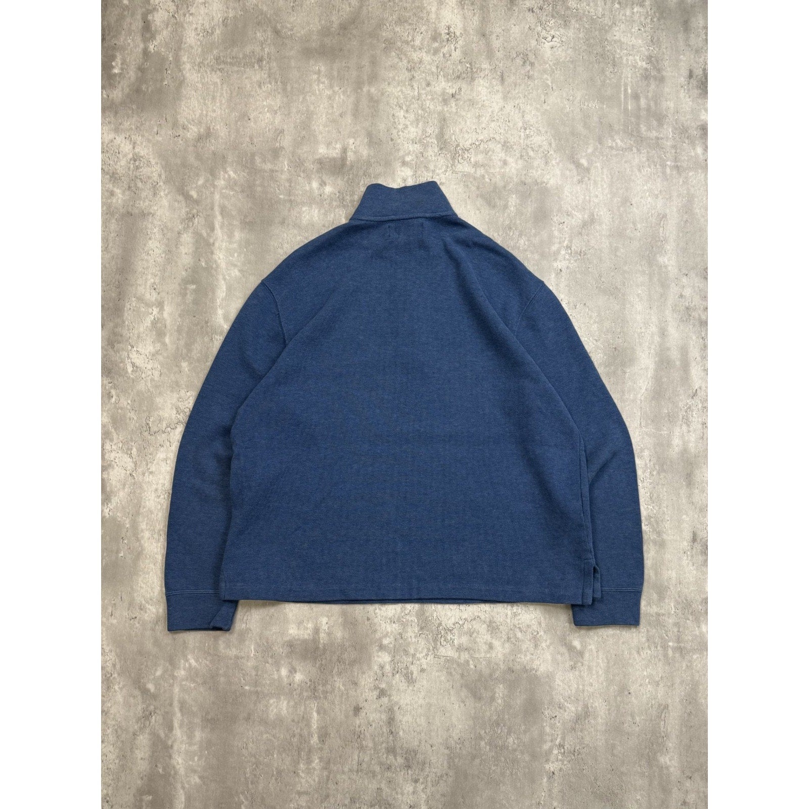 Vintage Polo Ralph Lauren Embroidered Pony 1/4 Zip Sweatshirt Size Large