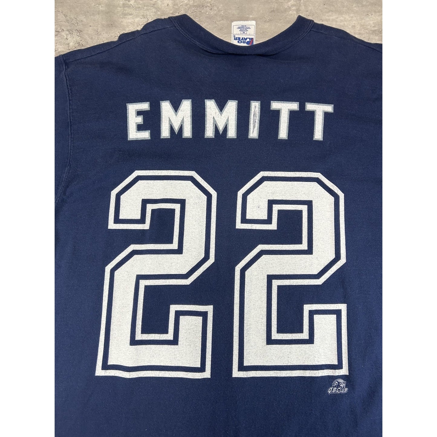 Vintage 90s Emmitt Smith #22 Dallas Cowboys NFL 3/4 Sleeve Jersey Size XL