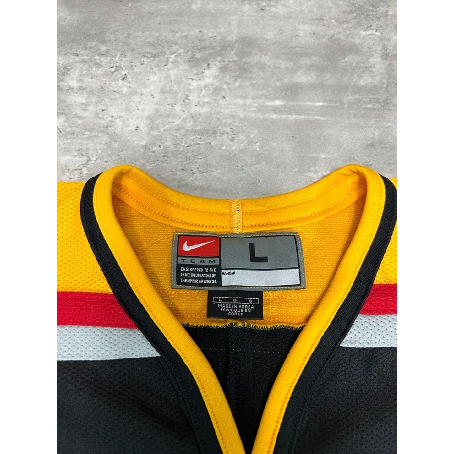 Vintage Germany Deutschland Nike Team Embroidered Hockey Jersey Size Large