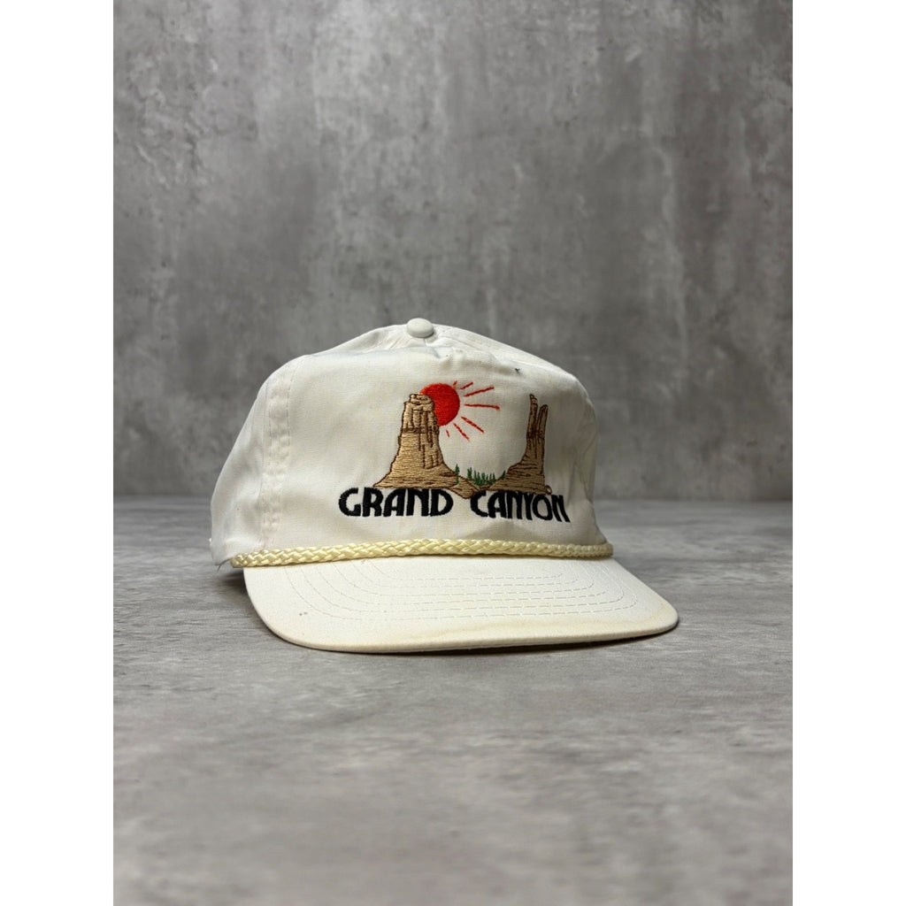 Vintage Grand Canyon Embroidered Destination Strapback Hat OSFA