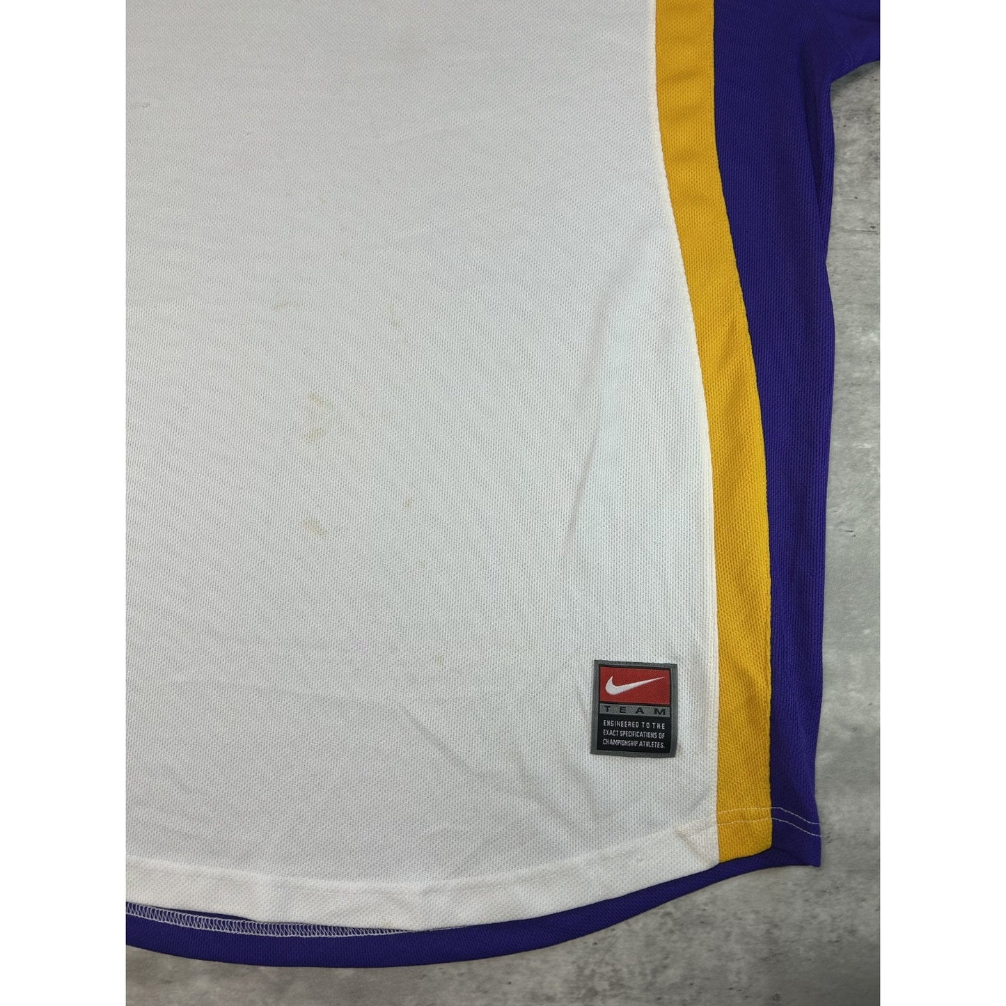 Vintage 2000s Los Angeles Lakers NBA Long Sleeve Practice Jersey Size XL