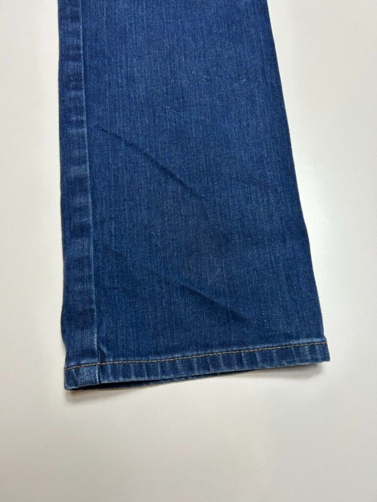 Carhartt Straight Fit Dark Wash Denim Pants Size 34W Blue