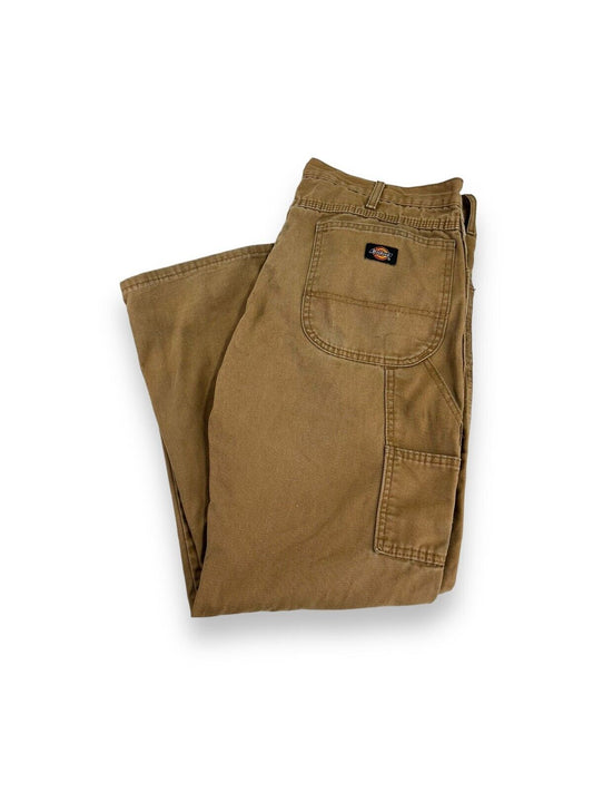 Vintage Dickies Canvas Workwear Five Pocket Pants Size 35 Brown