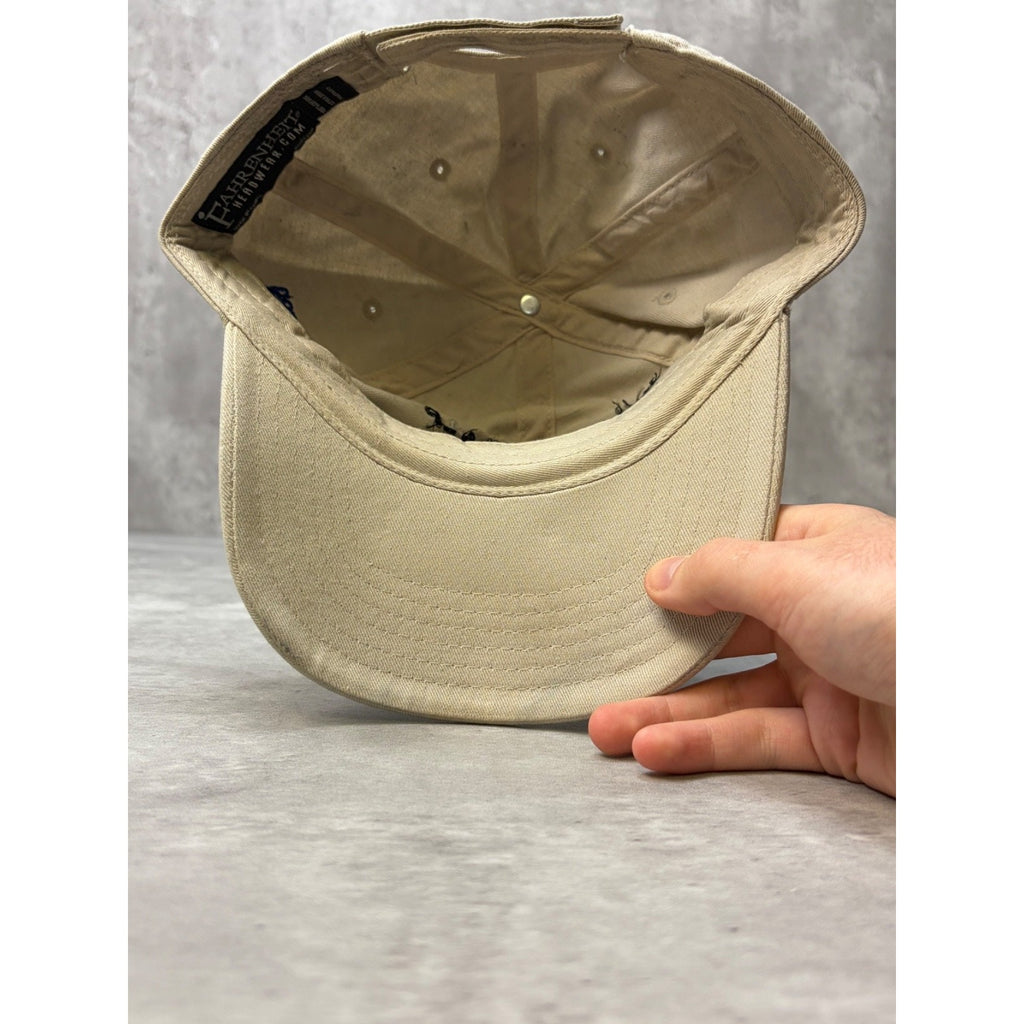 Vintage Severson Oil & LP Sinclair Dinosaur Embroidered Strapback Hat OSFA