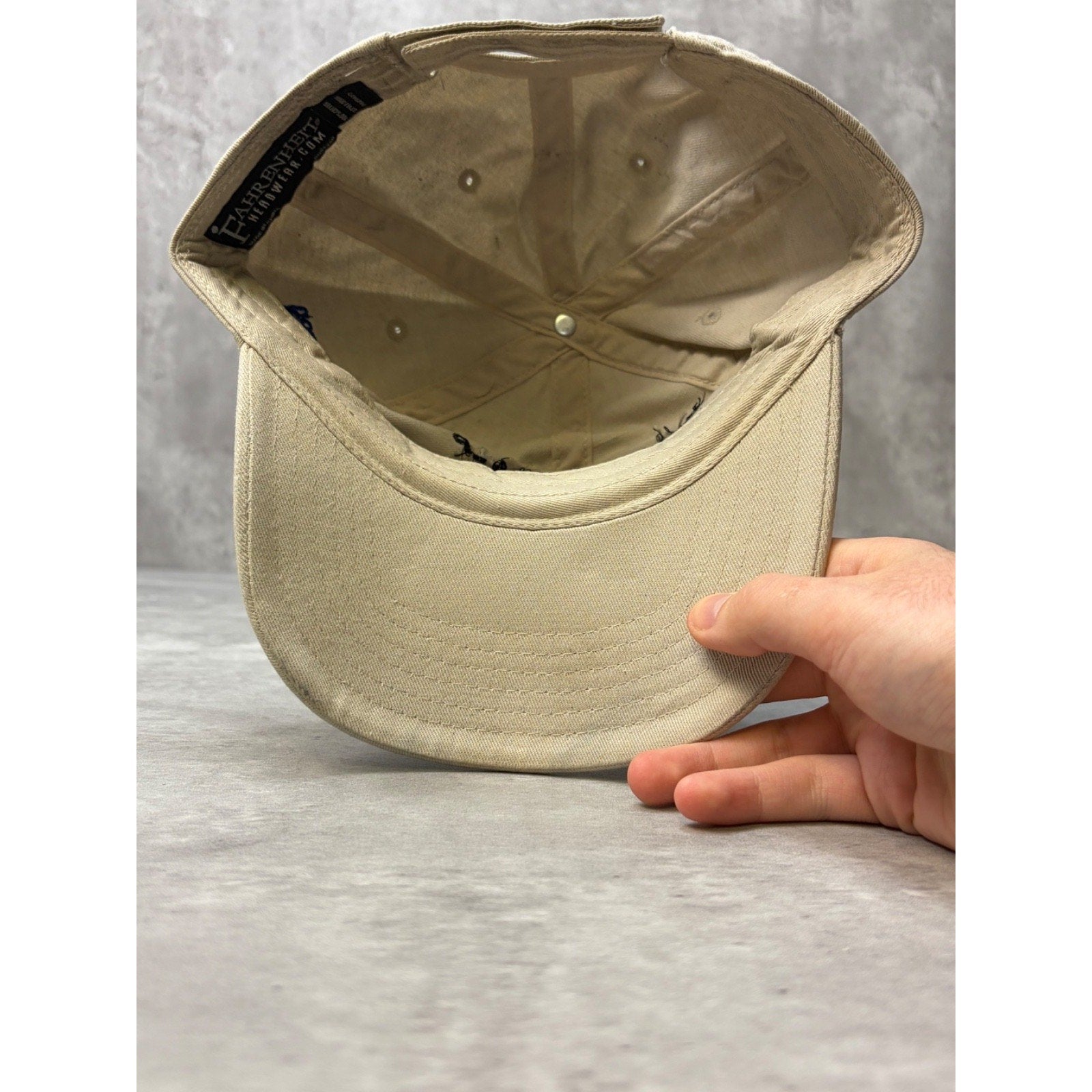 Vintage Severson Oil & LP Sinclair Dinosaur Embroidered Strapback Hat OSFA