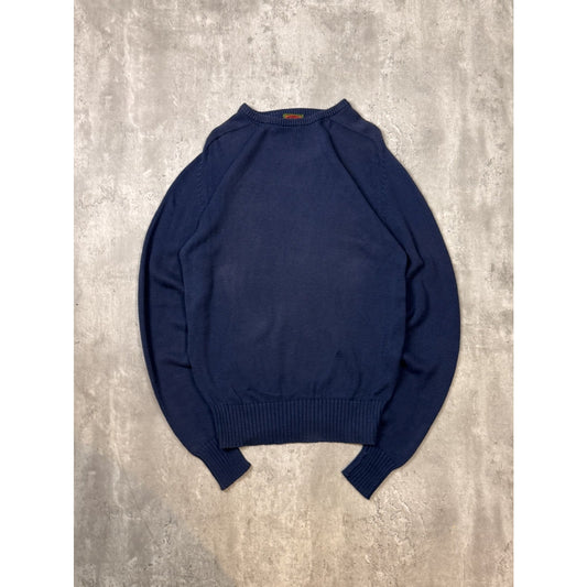 Vintage 90s Boston Traders Pullover Ribbed Knit Sweater Size Large
