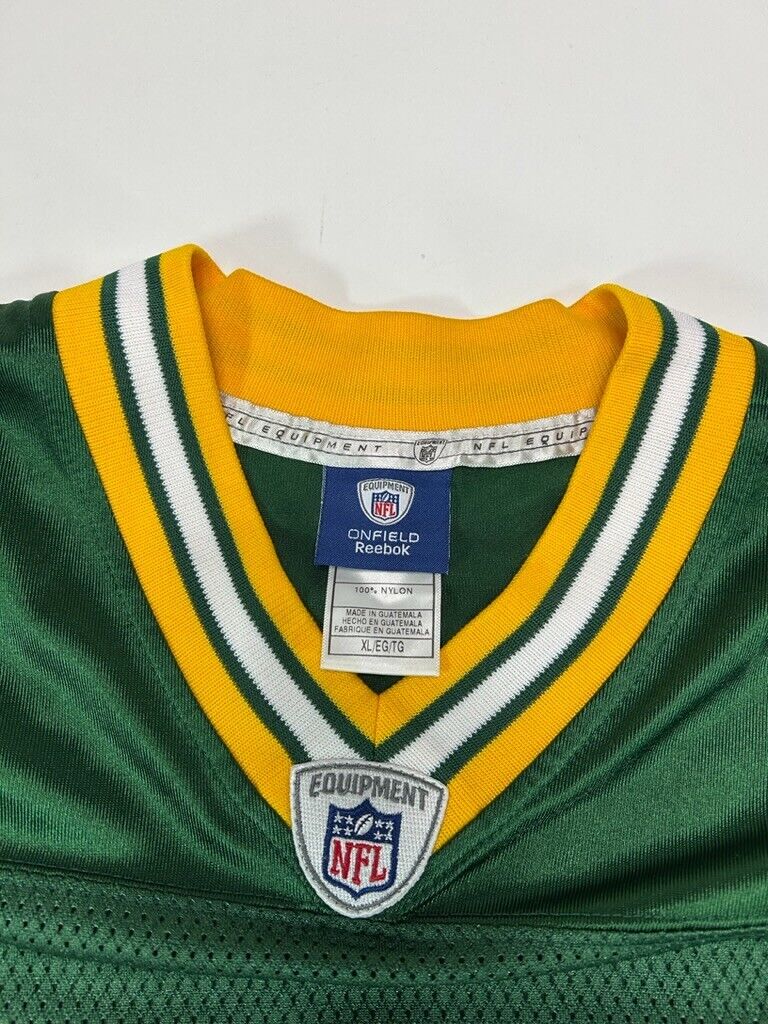 Aaron Rodgers #12 Green Bay Packers NFL Reebok Football Jersey Size XL Green