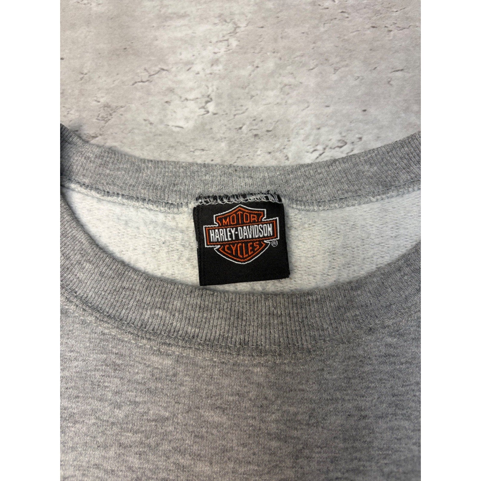 Harley Davidson Ride With Pride Graphic Spellout Crewneck Sweatshirt Size 2XL