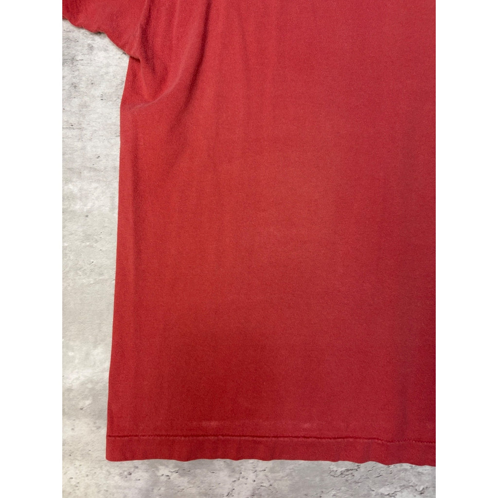 Vintage Hilfiger Athletics Embroidered Logo Spellout T-Shirt Size XL