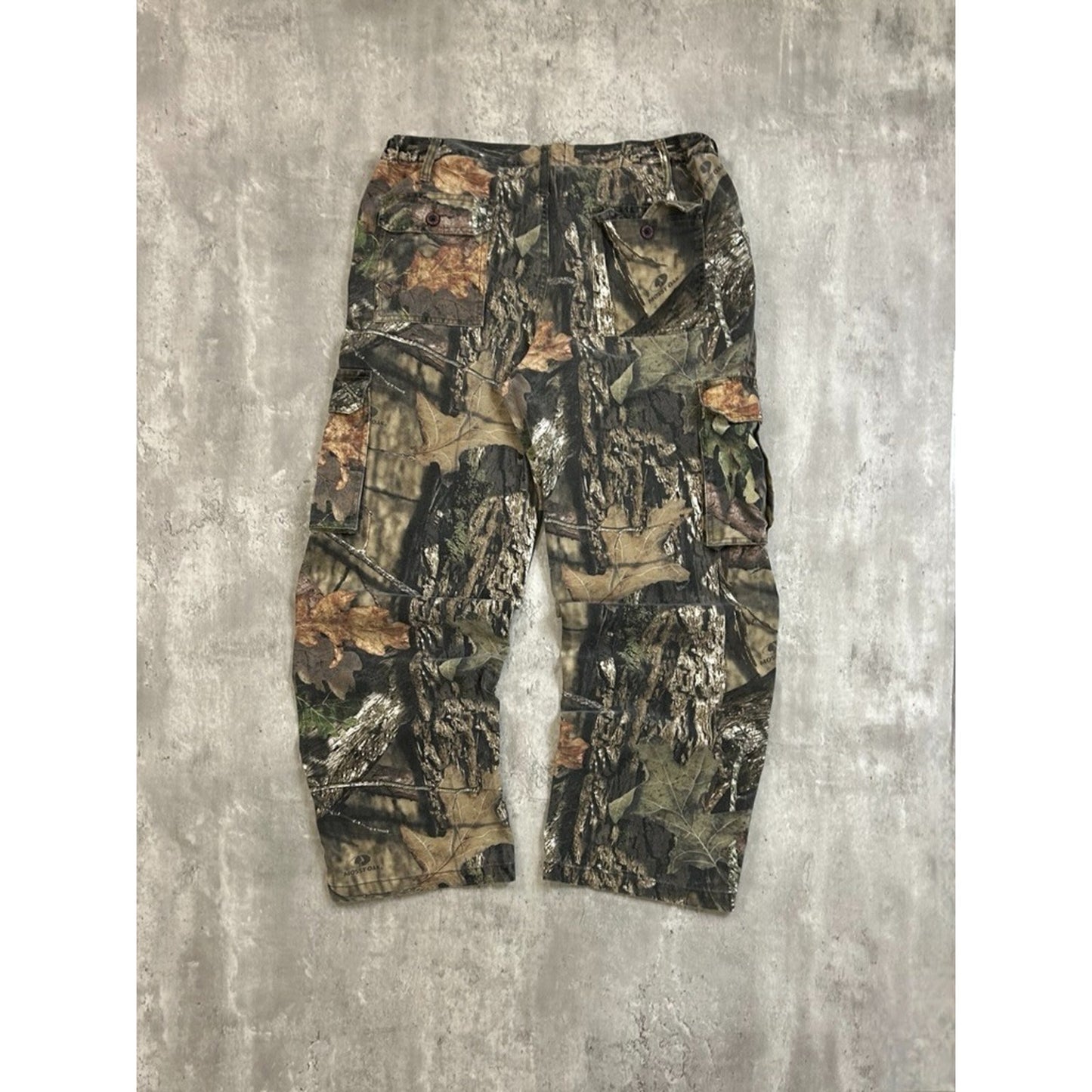 Vintage Women's Mossy Oak Tree Camo Hunting Cargo Pants Size XL