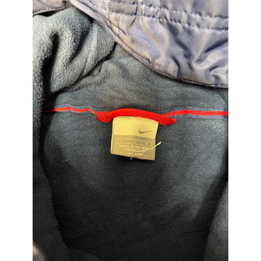Vintage 2000s Nike Embroidered Swoosh Nylon Bomber Jacket Size