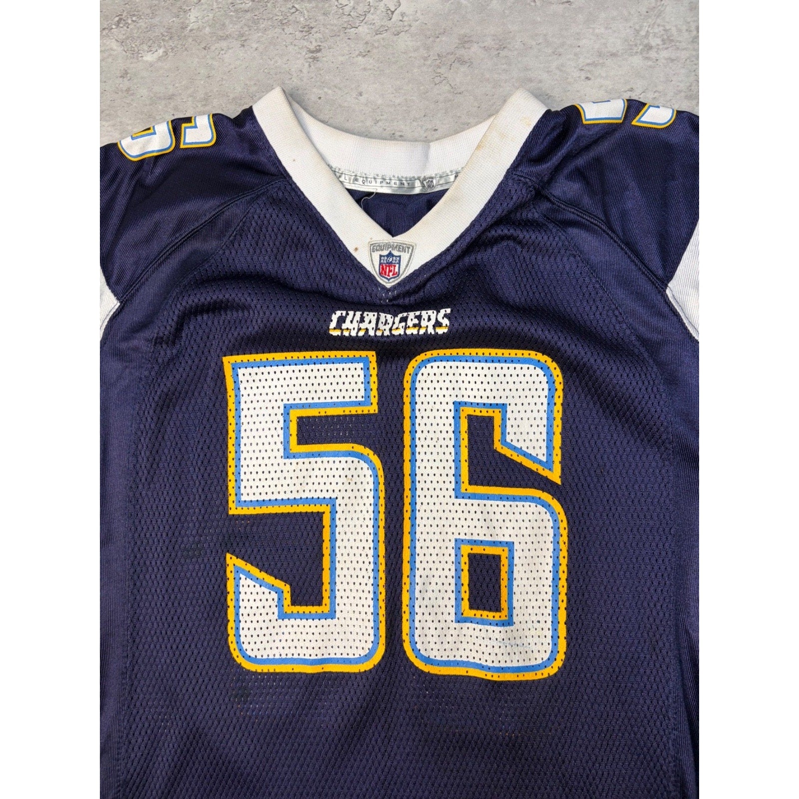 Vintage Shawne Merriman #56 San Diego Chargers NFL Reebok Jersey Sz Large YOUTH