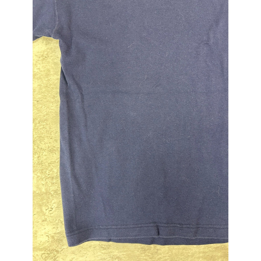Vintage 90s Rolls Royce Embroidered Logo Mock Neck Long Sleeve T-Shirt Sz Small