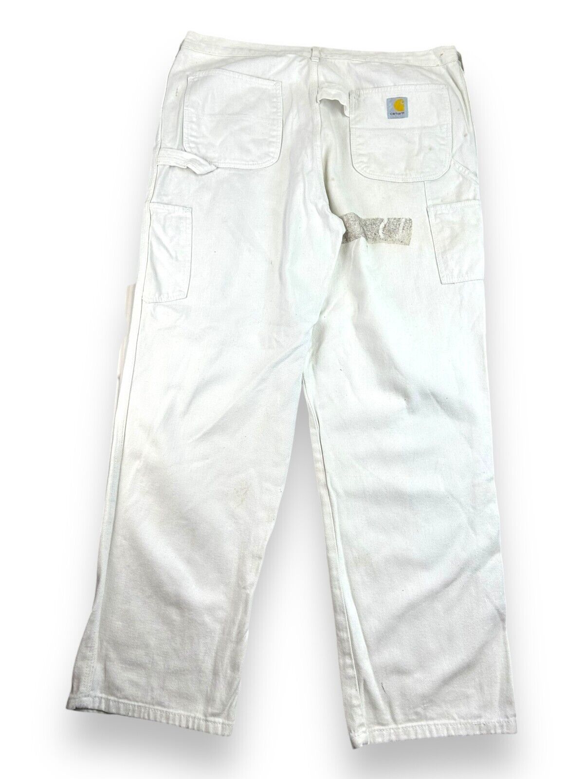 Vtg 70s/80s Carhartt Canvas Workwear Carpenter Painters Pants Sz 40