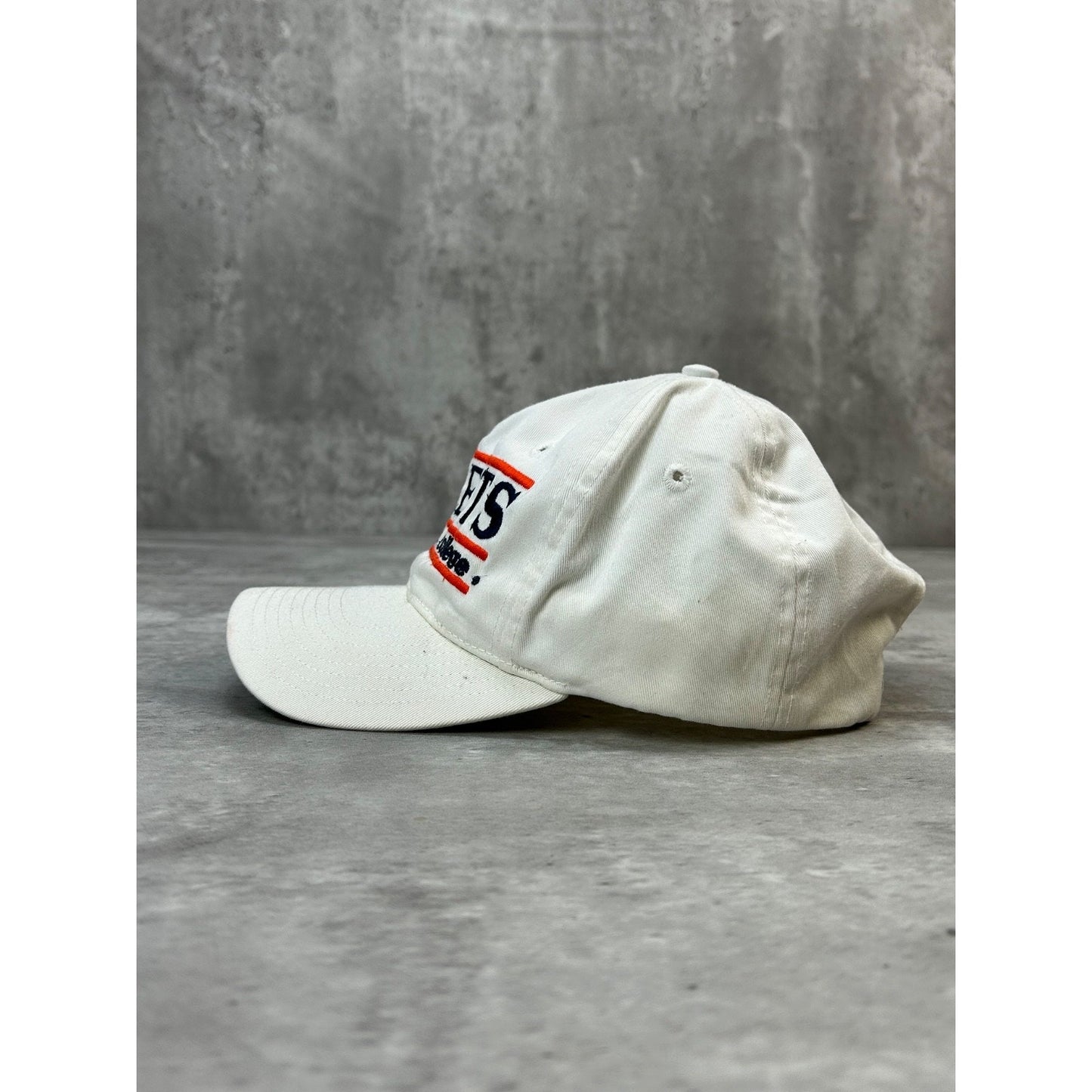 VTG 90s Gettysburg College Bullets NCAA Embroidered Spellout Snapback Hat OSFA