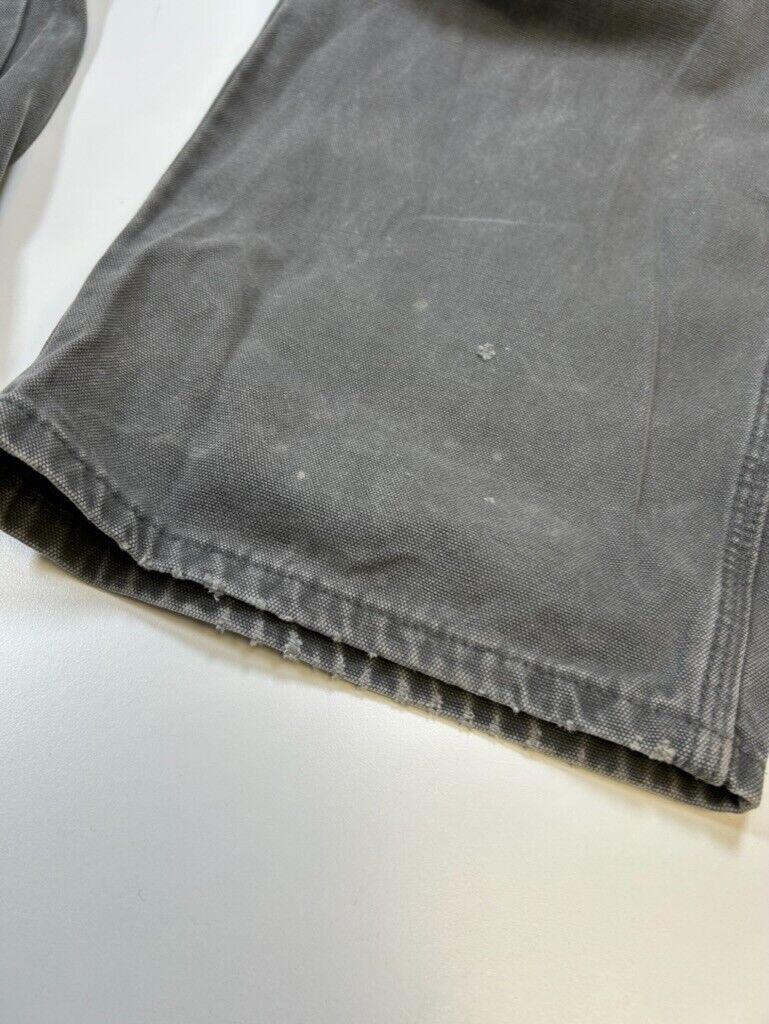 Vintage Dickies Canvas Workwear Carpenter Pants Size 46W Gray
