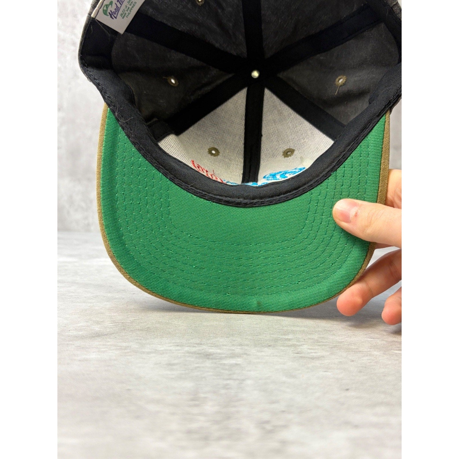 Vintage 1996 Rod Stewart Music Embroidered Logo Snapback Hat OSFA