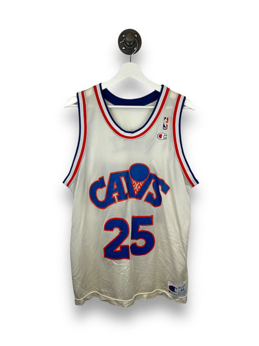 Vintage Mark Price #25 Cleveland Cavaliers Champion NBA Jersey Size 44 White