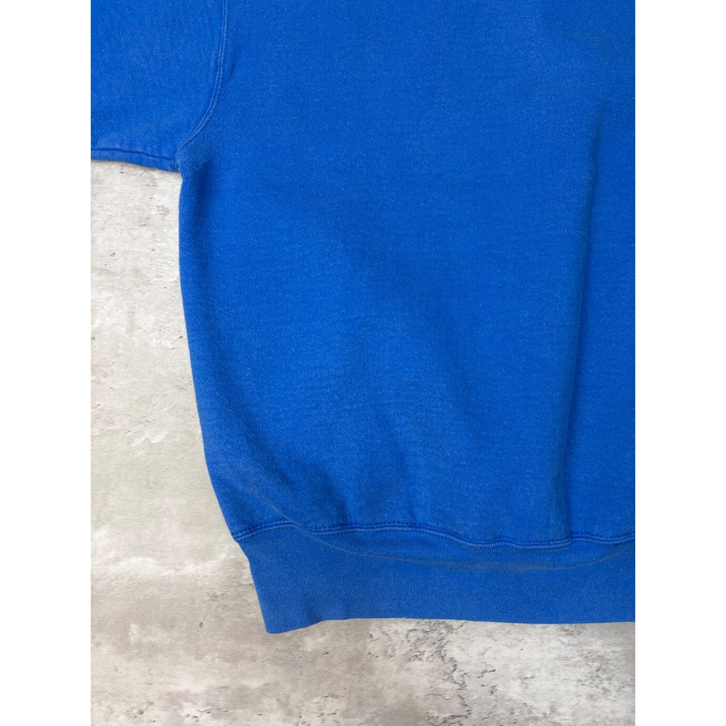 Vintage 90s Kentucky Wildcats NCAA Embroidered Logo Spellout Sweatshirt Sz Large