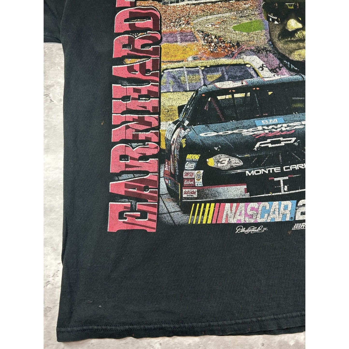 Vintage 2000 Dale Earnhardt #3 Winston Cup Nascar Racing T-Shirt Size Large