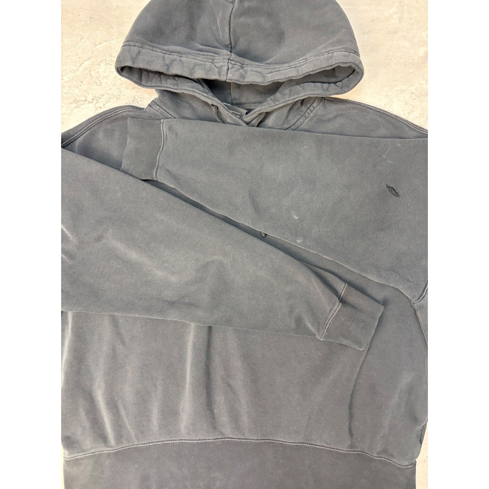 Vintage Nike Embroidered Swoosh Pullover Hooded Sweatshirt Size Small