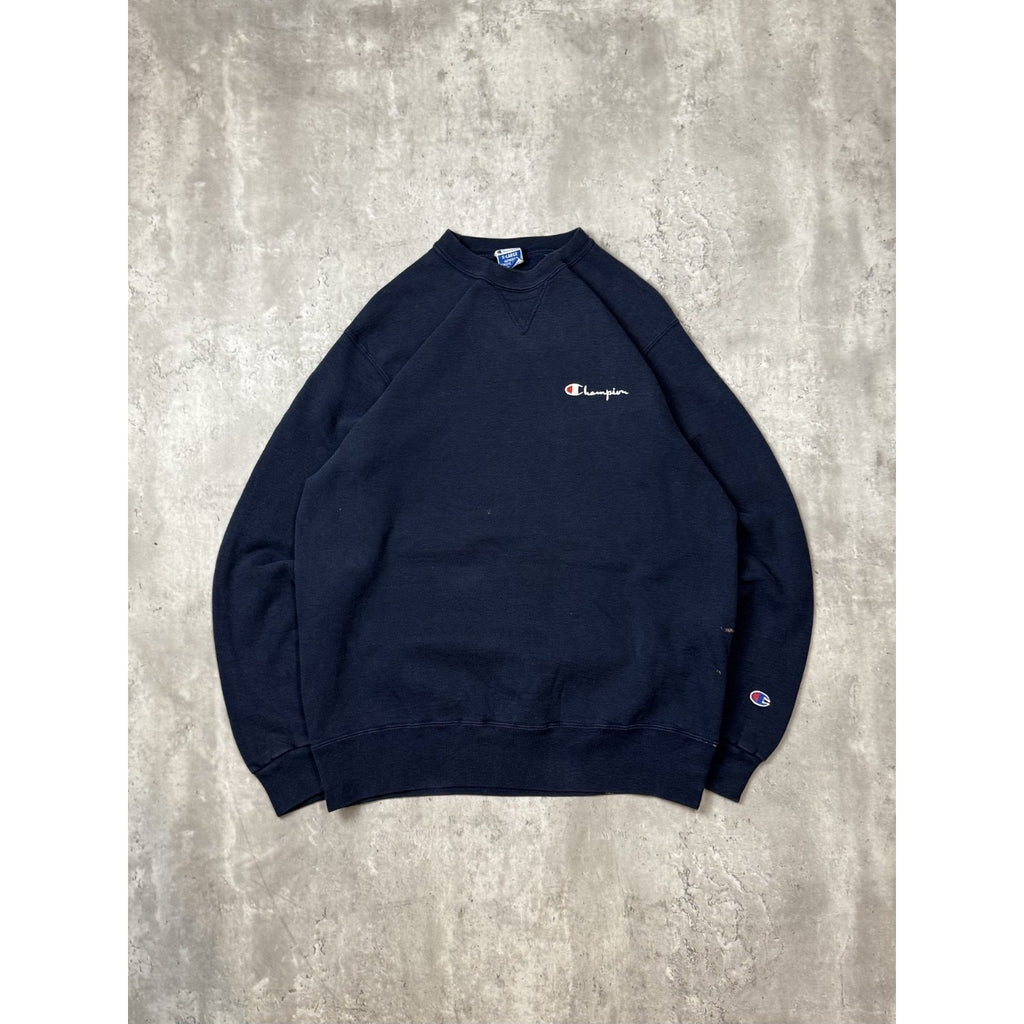 Vintage 90s Champion Embroidered Pullover Crewneck Sweatshirt Size XL