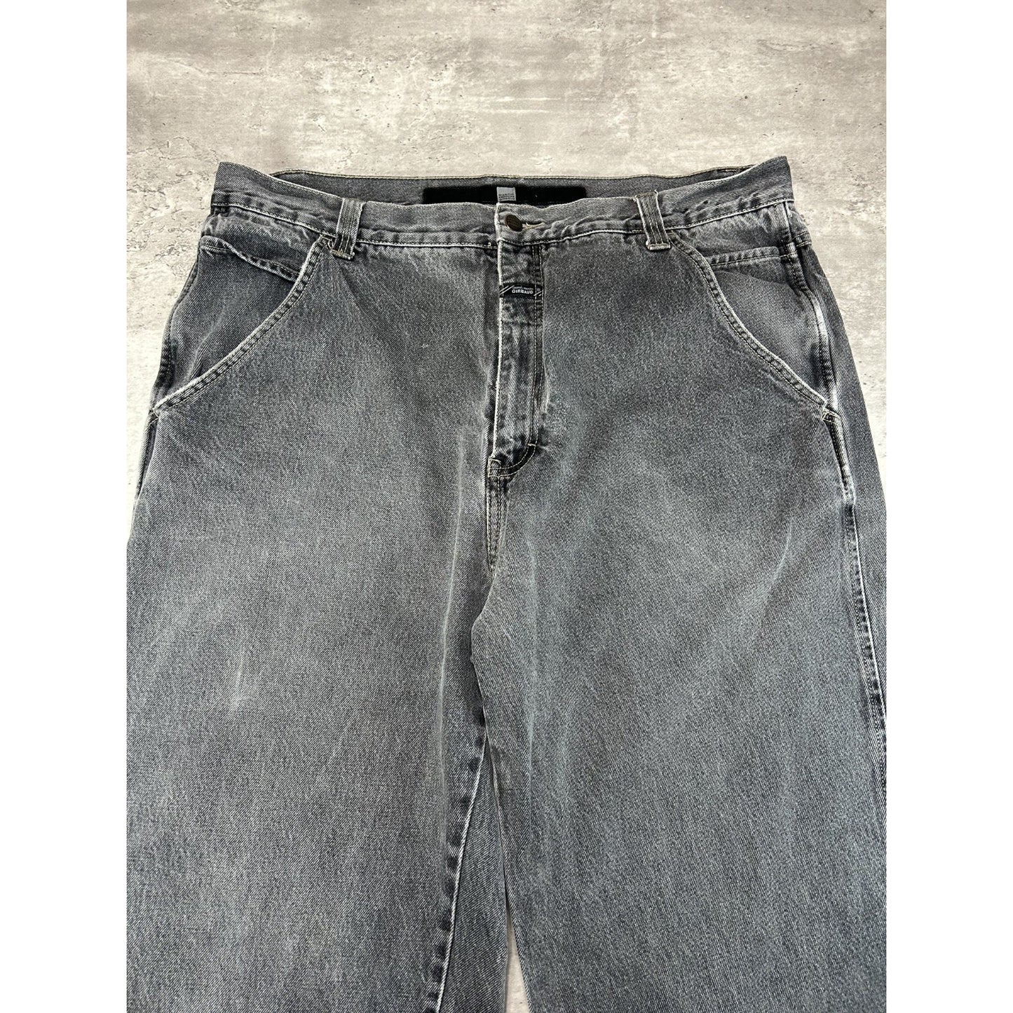 Vintage Marithe Francois Girbaud MF+G Baggy Fit Black Denim Pants Size 39