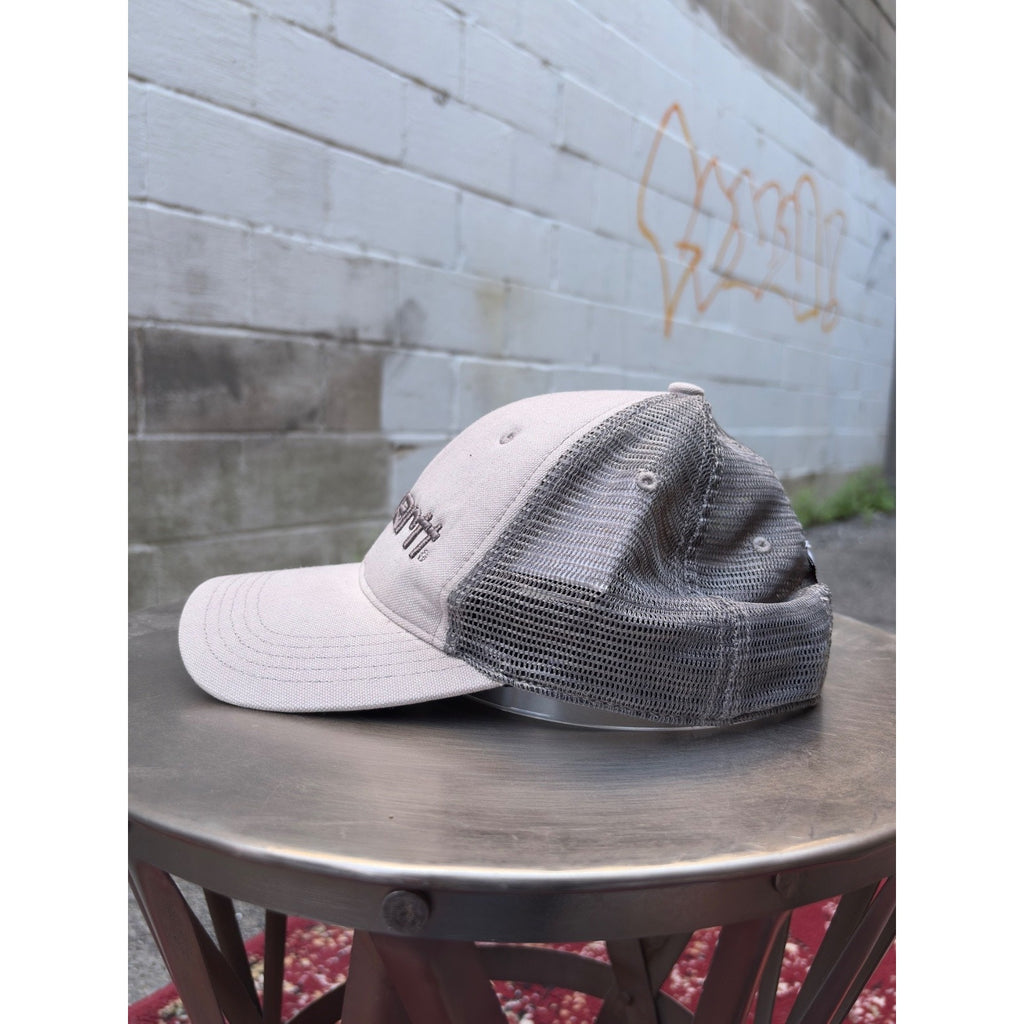 Carhartt Embroidered Logo Mesh Panel Workwear Snapback Hat OSFA