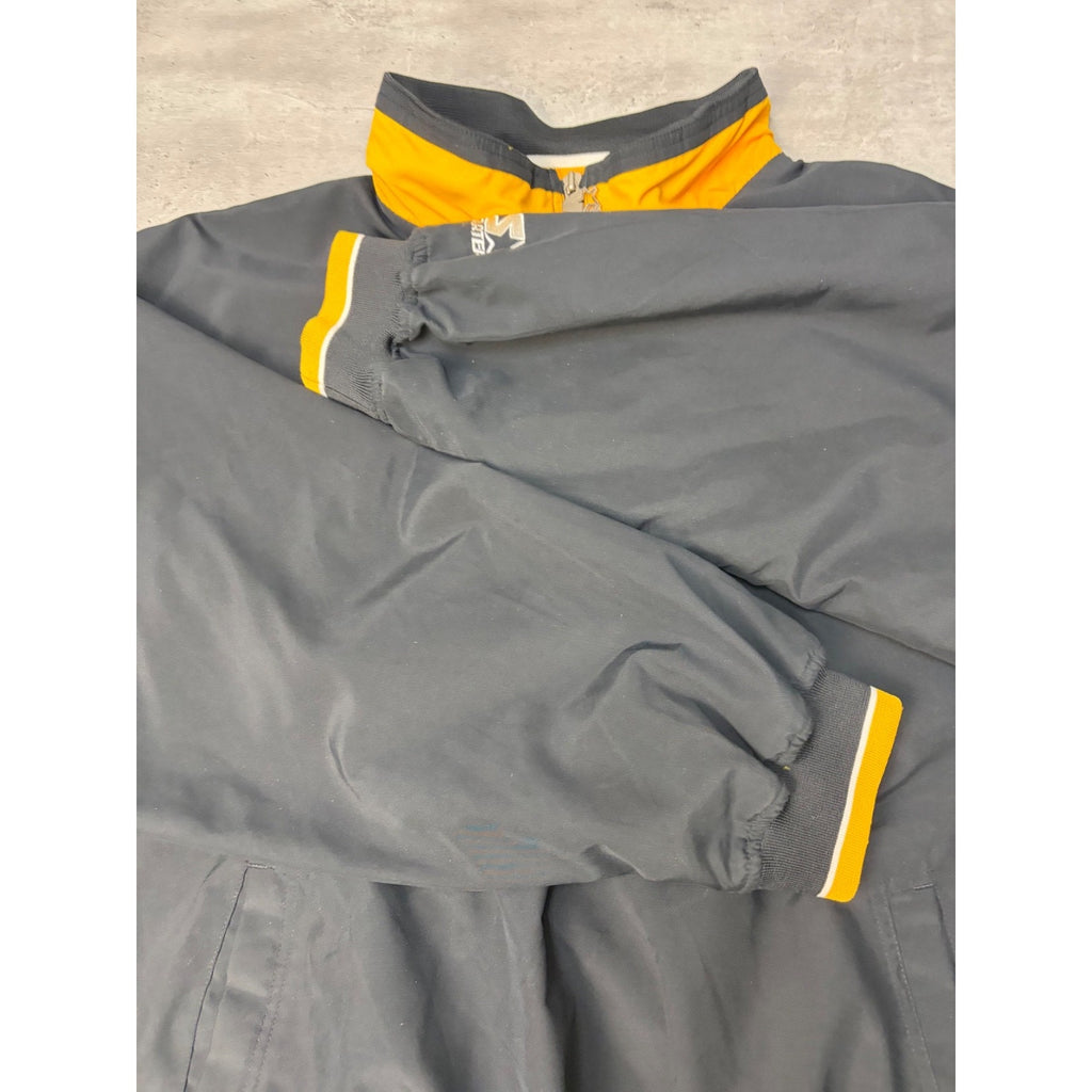 Vintage 90s Pittsburgh Steelers NFL Full Zip Starter Jacket Size 2XL