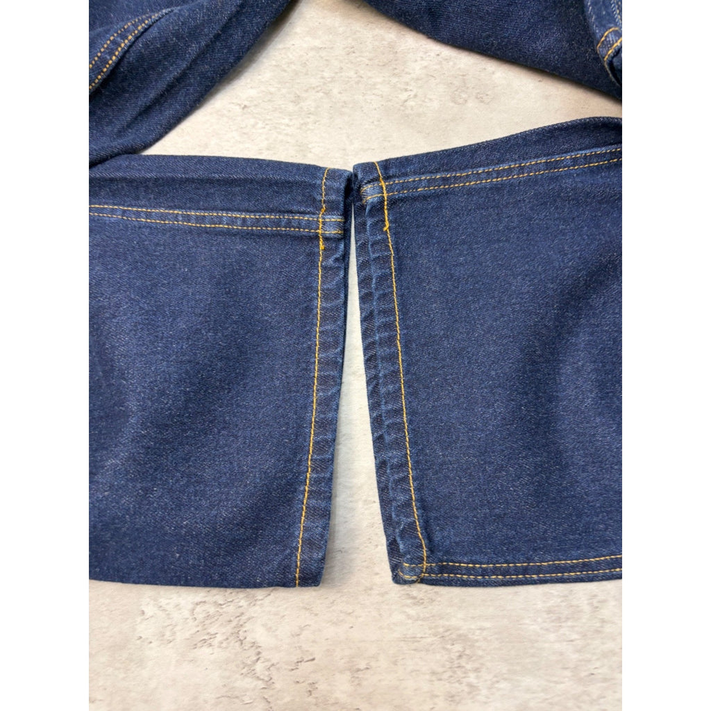 Vintage Y2K Icewear Contrast Stitched Dark Wash Denim Pants Size 36x34